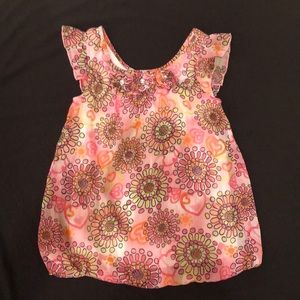 Girls Summer Cap Sleeve blouse